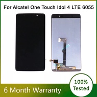 Best Quality Screen For Alcatel One Touch Idol 4 Lte 6055 6055p 6055y 6055b 6055k Lcd Display Touch 