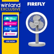 Firefly by Winland Rechargeable Mini Fan with Night Light/Ring Light-FEL657