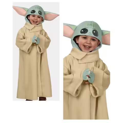 ☆SunlCos Arrive Cute Yoda Baby Costume Christmas Carnival Party Clothing New Year Anime Cosplay Funn