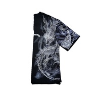 Oversize T-shirt Casual Sulam 320GSM /Space Cotton