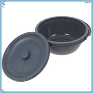 Bacinica Para Mujer Spittoon Urinal Bucket Metal Chamber Pots 28.00X28.00X12.00CM Dark Grey PP  dail