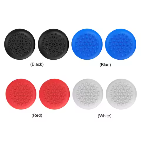 Controller Thumb Cover Replacement Silicone Thumbstick Caps VR Accessories for Meta Quest 3/Quest2/P