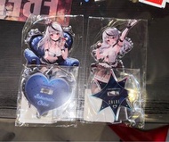 全新 現貨 hololive 沙花叉克蘿耶 マクセル アクアパーク品川 水族館 合作 立牌  沙花叉とびしょ濡れ水族館！ 沙花叉クロヱ 就鯨