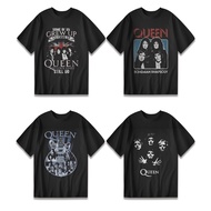 QUEEN QUEEN QUEEN | CLOTHES REGULAR GRAPHIC DISTRO ROCK MUSICkaos band | Unisex Cotton 24s Casual Fi