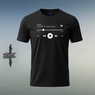 KATUN BROKEN HATI PLAYER T-shirt can Request songs Playlist T-shirt/ 100% 24s Premium Quality Cotton