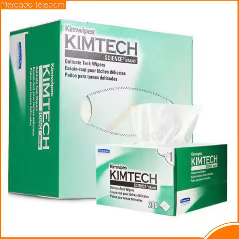280pcs/box Optical Fiber Cleaning KIMTECH Kimwipes Dustfree Paper