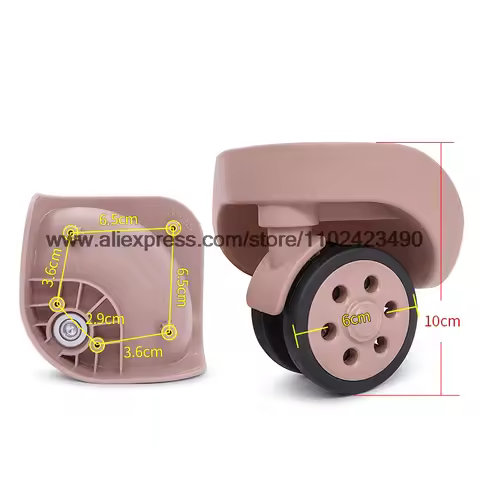 Luggage trolley wheel accessories W040-1/JL-093 universal wheel password travel luggage wheel replac