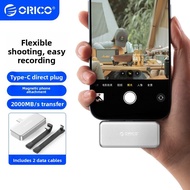 Portable External Hard Drive for iPhone 16 Storage Solid State USB Drive Magnetic