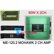 Mohawk 2channel Amplifier ME Series 2 Channel ME-120.2 ME Series High Power Amplifier ME200.4 Power Amp Car Amplifier