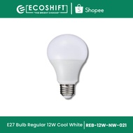 E27 Bulb Regular 12W Cool White