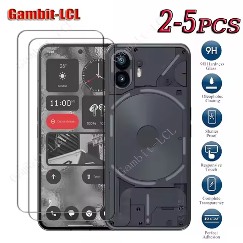 9H HD Original Tempered Glass For Nothing Phone (2a) 6.7" NothingPhone2a Phone2a 2 Screen Protection