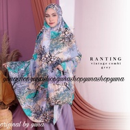 Mukena Rayon Winter Artwork Motif Twigs Vintage Adult Premium Mukena Adult Rayon Bali Twigs