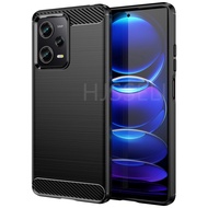 Xiaomi Poco X5 5G Casing Armor Carbon Fiber TPU Soft Silicone Back Cover Xiaomi PocoX5 X5 Pro 5G Phone Case