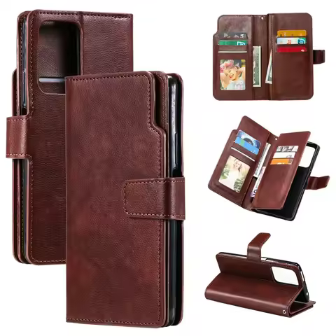 For Xiaomi 15T Pro 14T 13T 11T 5G Luxury Case Redmi Note 14 Pro Card Leather Book Funda Redmi Note 1