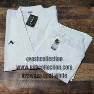ARAWAZA OPAL WHITE WKF APPROVED KARATE GI - LUX MN
