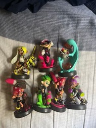 不散買！漆彈amiibo公仔7隻