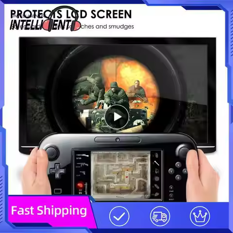 Protective Glass For Wii U Gamepad Tempered Glass Screen ProtectorFor Wii U Glass Accessories Screen