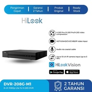 DVR Hilook 8CH DVR-208G-M1 2MP 1080P Support Audio H265