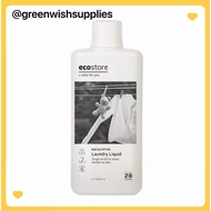 ECOSTORE - Eucalyptus Laundry Liquid, 桉树洗衣液 (1L) [HALAL][No Nasty Chemicals][Environmental Friendly]