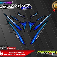 YAMAHA NOUVO LELE VARIATION STRIPING - ORIGINAL YAMAHA NOUVO LELE MOTORCYCLE VARIATION STICKER LIST
