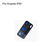 For Huawei P40 Replacement Back Rear Camera Lens Plastic repair big camera Glass For Huawei P 40