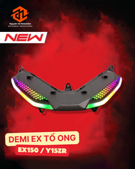 Bộ đèn Demi tổ ong A11 pro gắn cho Exciter 150. Tăng chỉnh hiệu ứng qua Nút nhấn. BH 1 năm