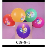 c18-9 birthday party latex balloon baby shark 12 inch 10 pcs