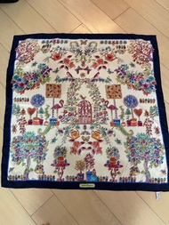 Authentic salvatore ferragamo意大利絲巾方巾