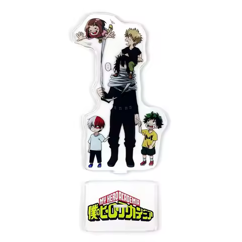 boku no Todoroki Midoriya Bakugou Aizawa Uraraka acrylic standee figurines desk decoration cake topp