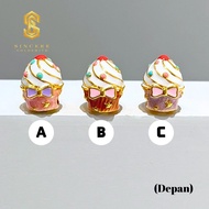Sincere Store Emas 916 3L Bead Cup Cake 2C | Emas 916