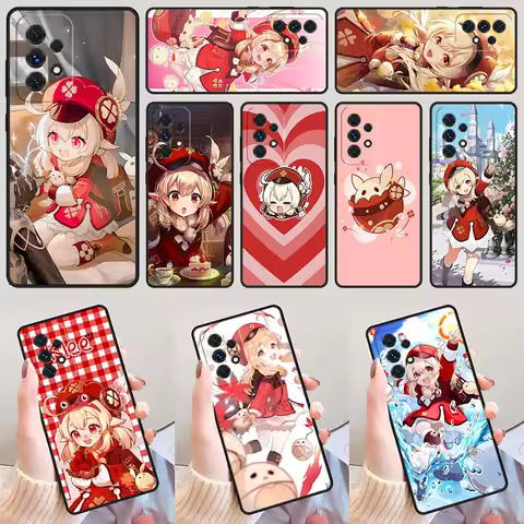 Genshin Impact Klee Game For Samsung Galaxy A52 A72 A73 A20e A21S A50 A70 A11 A12 A42 A31 A40 A51 A7