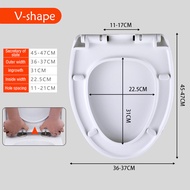 Bathroom Toilet Non Electric Bidet Seat Cover V O U Shape Bathroom Bidet Sprayer Bidet Toilet Bidet 