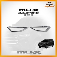 Isuzu MUX 2025 to 2026 Headlight Cover Chrome Quality ( Car Accessories )