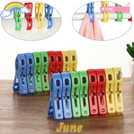 JUNE1 16Pcs Hanging Pegs Plastic Laundry Kitchen Clothes Racks