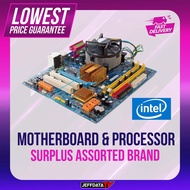 MOTHERBOARD BUNDLE INTEL I5 750 2.7GHZ 4MB CACHE DUAL CORE INTEL 1156 MOTHERBOARD