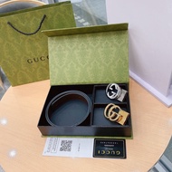 Double-Headed Edition Gucci Band Genuine Open Mold This Uses The Original Leather Belt Body On Both