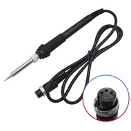 936 Mỏ hàn điện xử lý 936 Trạm Hàn nhiệt tĩnh xử lý 60W phụ kiện Trạm Hàn 907 năm kim năm lỗ xử lý d