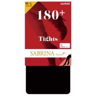 Japanese SABRINA Warm+ Tights 180D windproof and Warm woven fleece Tights