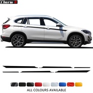 2pcs Accent Stripes for BMW X1 F48 Side Stripe Graphics Car Styling Waistline Vinyl Decals Stickers 