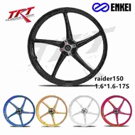 ENKEI 522 MAGS Suzuki for Raider150 Carb/FI R150 Front Disc 4 holes Rear Disc 3 Holes 1.6x1.6x17