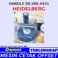 Heidelberg Handle SM52 SM74 Delivery Adjustment Handle 00.580.4431 & 10.104.809