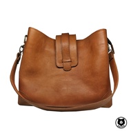 Bernie Leather Slingbag Premium Leather Eliska Havana