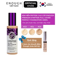 Enough Premium 8 Peptide Full Cover Perfect Foundation 100ml
