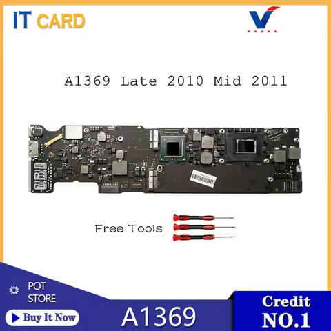 Original Tested A1369 Motherboard 820-3023-A 820-3023-B for MacBook Air 13" Logic Board Core i5 i7 4