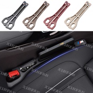 XF 1/2Pcs BMW M Car Seat Gap Leak-proof Plug With Storage Compartments Car Leak Proof Plug Car Seat 