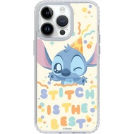 迪士尼 史迪奇 iPhone16 Samsung S25 氣墊標準防摔鏡面手機殼