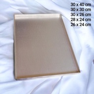 Non-stick baking dish 2cm high Grade A 30x40cm/30x30cm/30x26cm/28x24cm/26x24cm