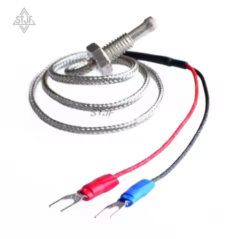 STJF 0.5M 3.3ft K Type Thermocouple Control Temperature Controller 0-600C Sensor Probe HITM