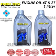 MOTORCYCLE ENDURO ENGINE OIL 4T 2T 1L MINYAK HITAM 2T WANGI EX5 KRISS Y100 RC80 LC135 WAVE DASH BONU