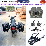 Baga w175, rear bag w175, side bag w175, rear port w175, accessories w175, mbiker